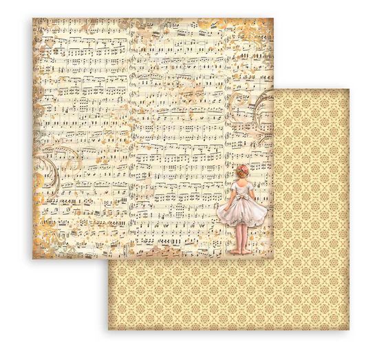 Scrapbook blok "The Nutcracker Backgrounds"