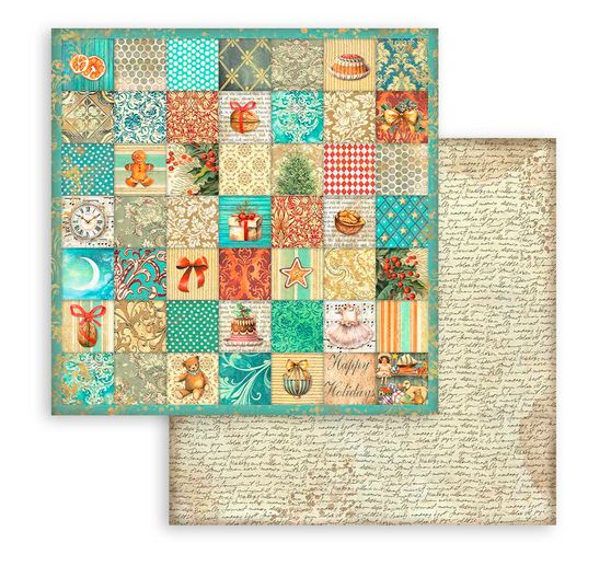 Scrapbook blok "The Nutcracker Backgrounds"