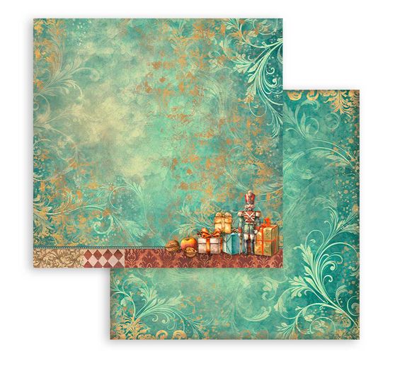 Scrapbook blok "The Nutcracker Backgrounds"