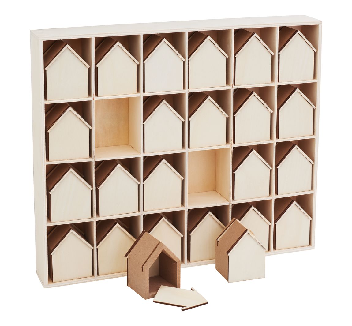 VBS Adventskalender huisjes