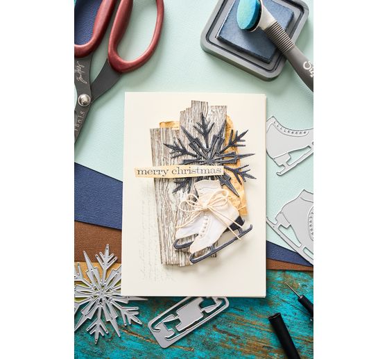 Sizzix Thinlits Punching template "Vault Winter Wishes by Tim Holtz"