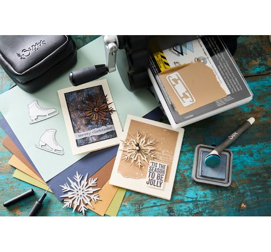 Sizzix Thinlits Punching template "Vault Winter Wishes by Tim Holtz"