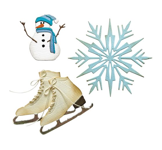 Sizzix Thinlits Punching template "Vault Winter Wishes by Tim Holtz"