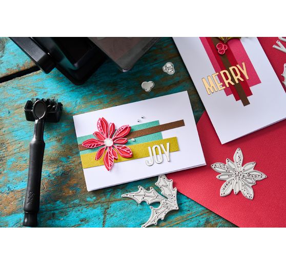 Sizzix Thinlits Punching template "Vault Seasonal Sketch by Tim Holtz"