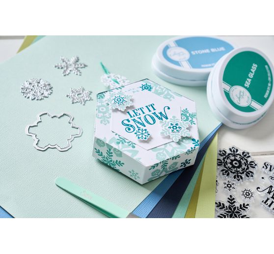 Sizzix Thinlits Punching template "Hanging Ornament Box by Catherine Pooler"