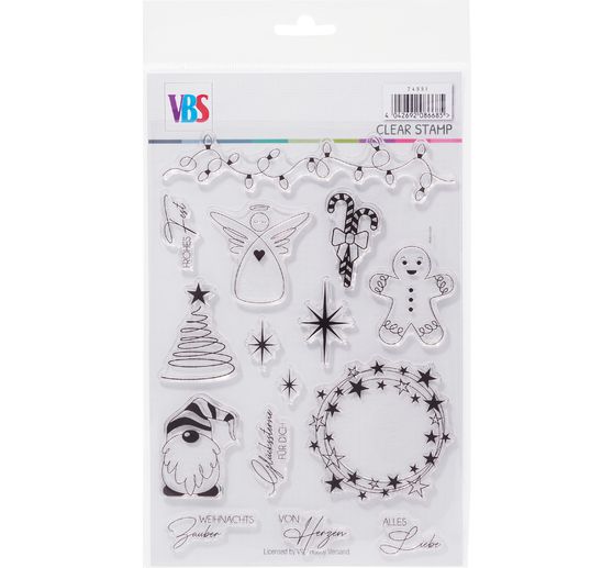 VBS Siliconen stempel "Kerstmagie"