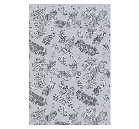 Sizzix A5 3D Embossing template "Pines by 49 and Market"