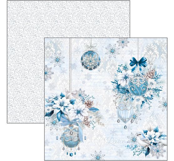Scrapbook paper "Elegance of Blue"