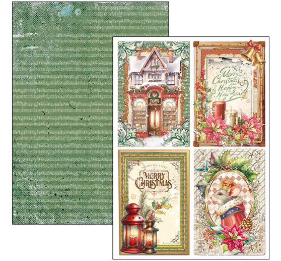 Papier set "Nutcracker"