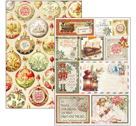 Papier set "Nutcracker"