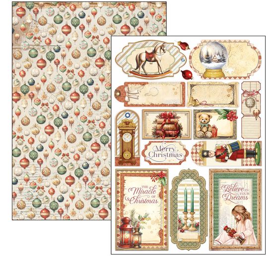 Papier set "Nutcracker"
