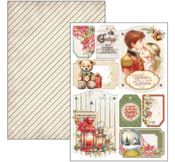 Papier set "Nutcracker"