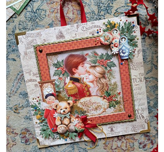 Scrapbook papier "Nutcracker"