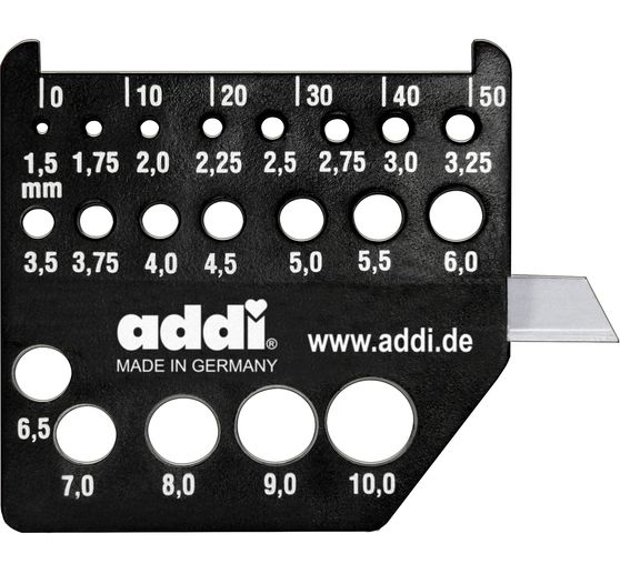 addiDimension Needle gauge with knife