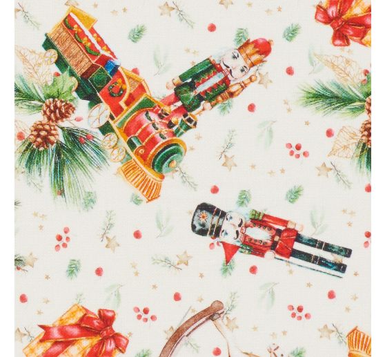 Westfalenstoffe Cotton fabric Rothenburg "Nutcracker"