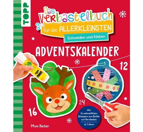 Advent calendar"Verbastelbuch für die Allerkleinsten -Weihnachtskugeln"