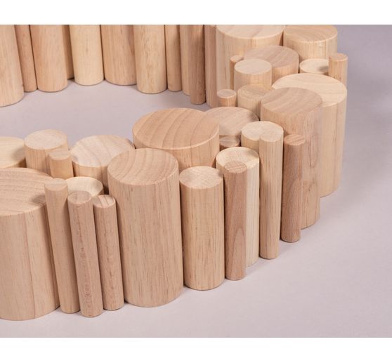 Knutselpakket houten "Ronde staven"