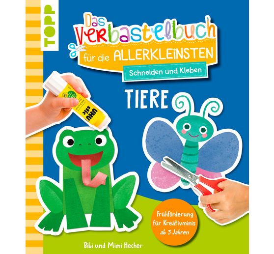 Boek "Das Verbastelbuch für die Allerkleinsten. Knippen en plakken. Dieren"