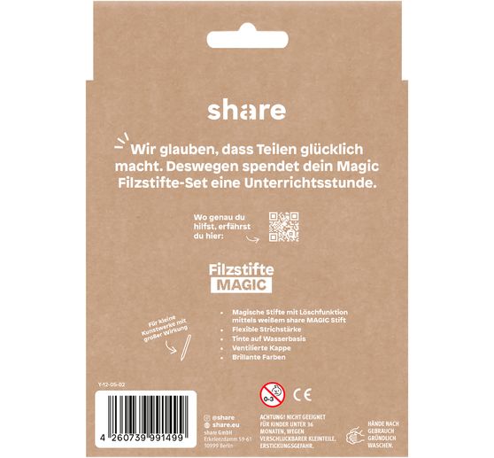 share Felt-tip pen Magic, set of 10