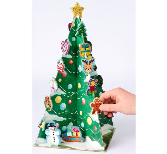Advent calendar "Diamond Painting - 3D Weihnachtsbaum"