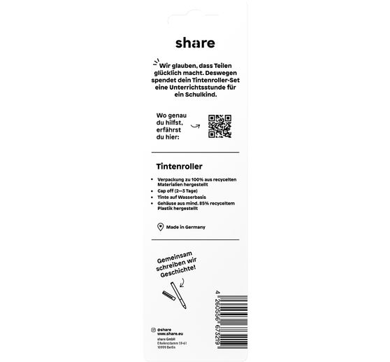 share Rollerball pen, set of 3