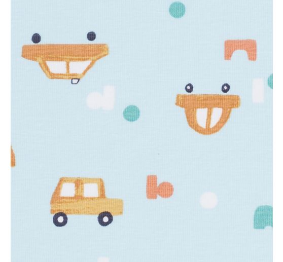 Jersey stof "Cars"
