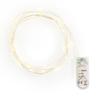 Micro LED snoer lampjes met timer 6/18u, 30 LED's, L 1,95 m
