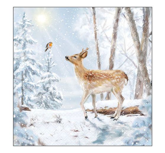 Napkin "Winter World"