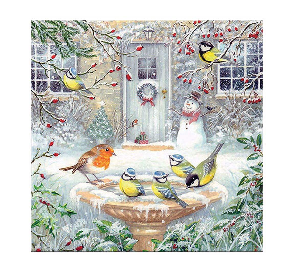 Servet "Winters tafereel"