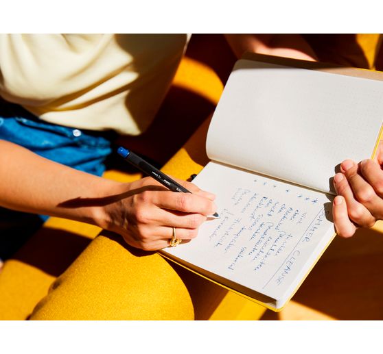 share notebook A5, dot chequered