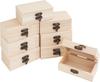 VBS Houten doos, 8 stuks, 10 x 3,8 x 5,9 cm