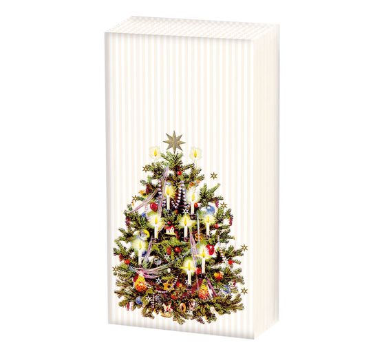 Paper handkerchiefs "Christmas tree"