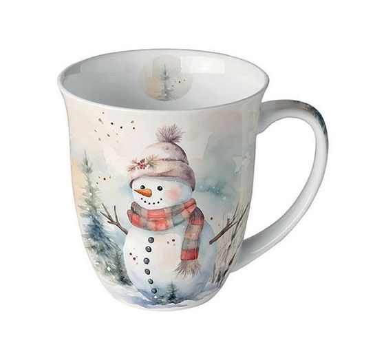 Papieren zakdoeken "Snowman"