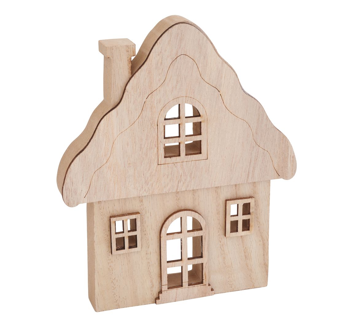 VBS Huis-Silhouet "Wintertijd"