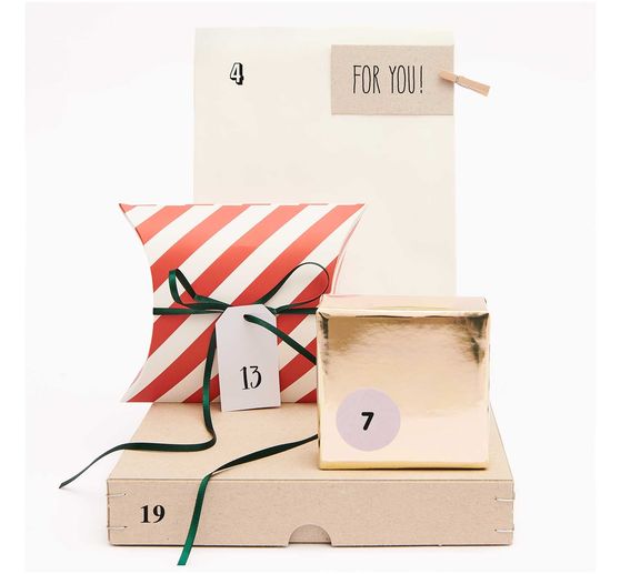 XL Stempel set "Advents cijfers"