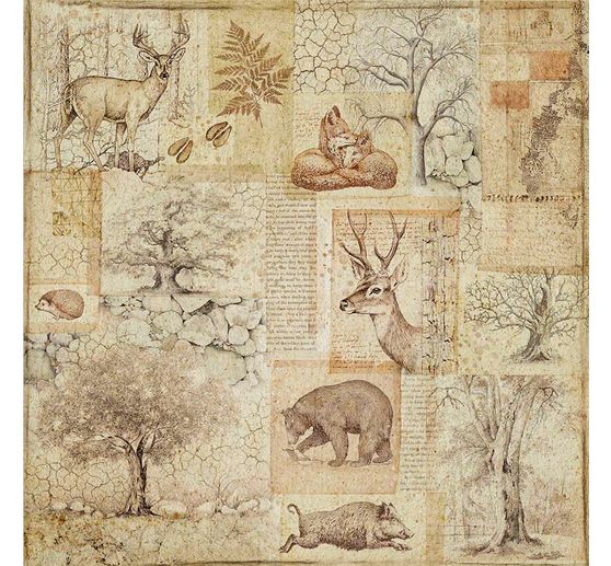Maxi Scrapbook blok "Forest"