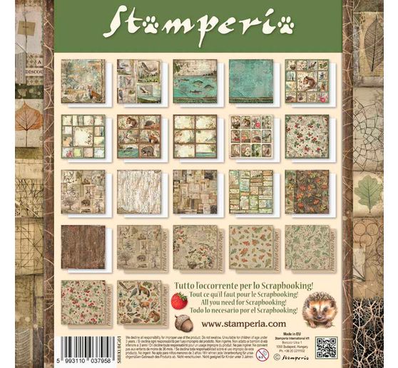 Maxi Scrapbook blok "Forest"