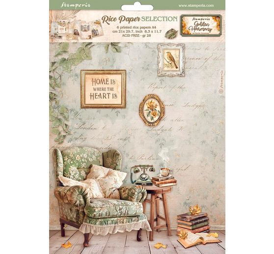 Motief strozijde assortiment "Golden Harmony"