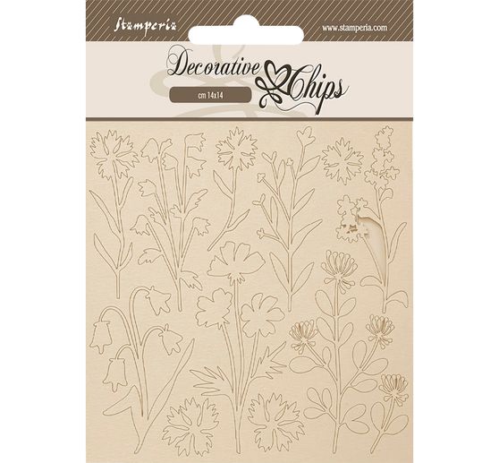 Decorative elements "Forest - Flowers"