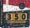 350 origami papers "Christmas"