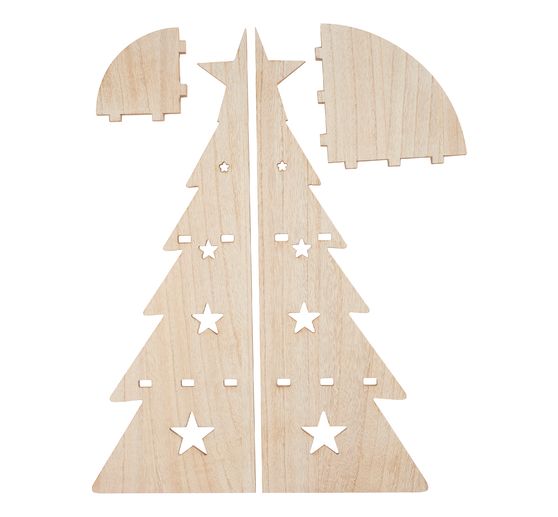 VBS Hoek etagère "Kerstboompiramide"