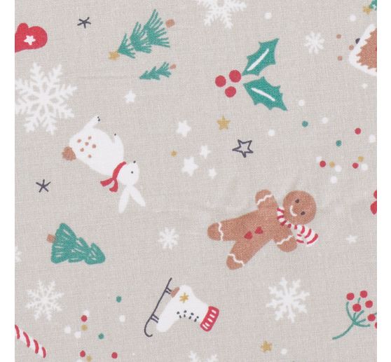 Cotton fabric "Lapland"