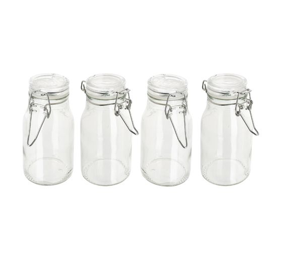 VBS Storage jar with swing top, 170 ml