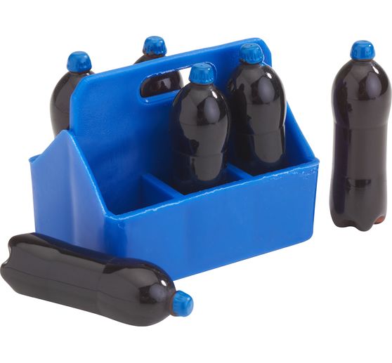 VBS Miniature "Bottle crate" + 6 bottles
