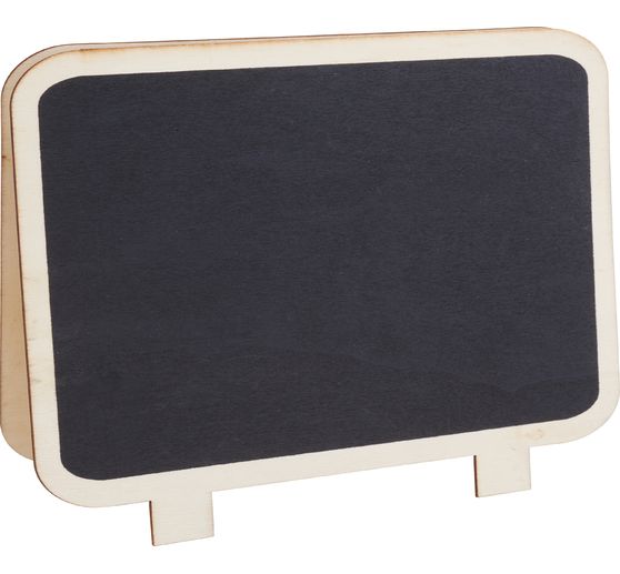 VBS Krijtbord bord met clip, 20 x 15 cm