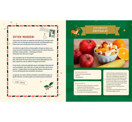 Boek "Mein Adventskalender-Buch : Winter-Weihnacht-Wichtelspaß"