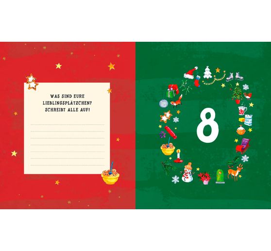 Boek "Mein Adventskalender-Buch : Winter-Weihnacht-Wichtelspaß"