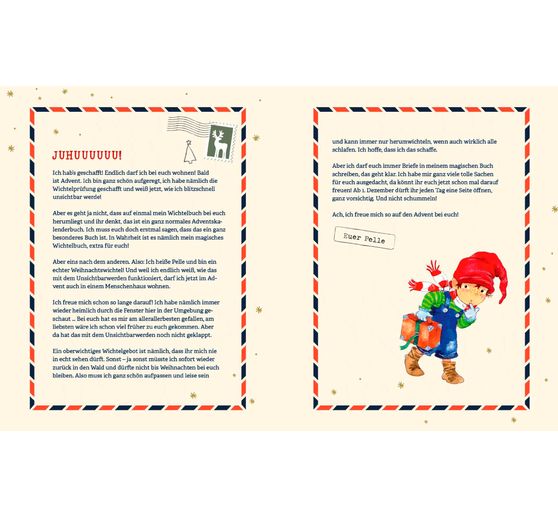 Boek "Mein Adventskalender-Buch : Winter-Weihnacht-Wichtelspaß"