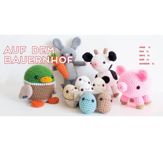 Boek "Meine kunterbunte Amigurumi-Welt - super einfach 25 niedliche Figuren häkeln"