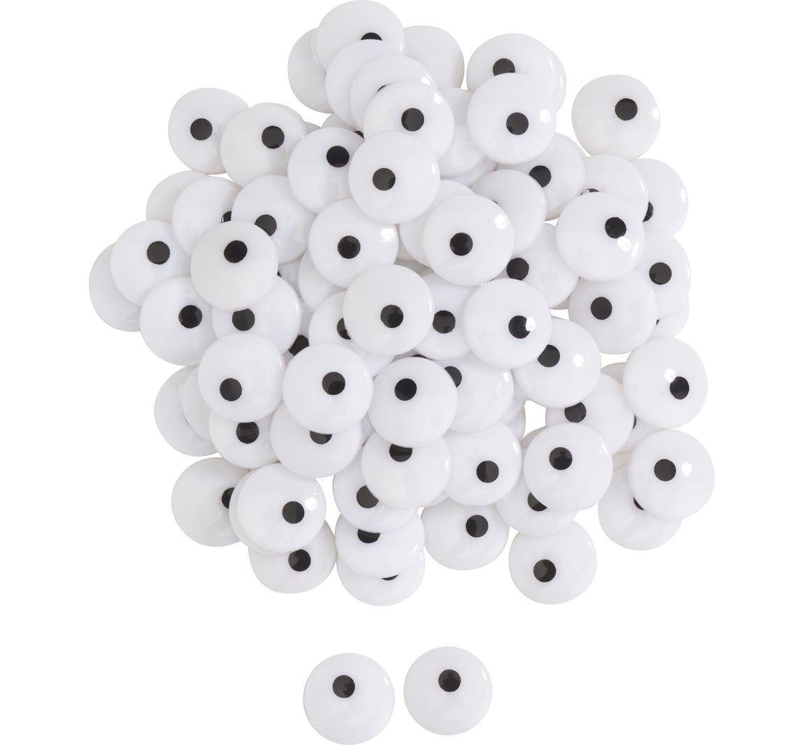 VBS Plastic ogen, 100 stuks